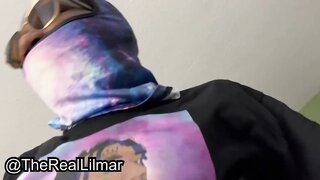XXX porn tube video released by Lilmar with a Cuban Mami, Big Black Cock and Galaxy Ski Mask.
