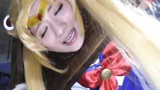 Experience the ultimate Sailor Moon cosplay sex with this amateur porn