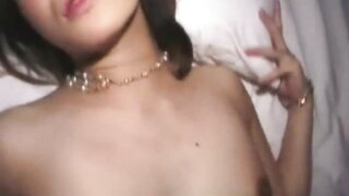 Japanese pregnant slut gets vibrator and blowjob in HD