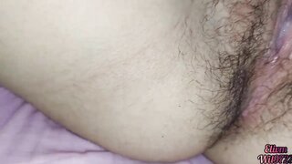 HD porn video of Indian stepdaughter and her cute pussy